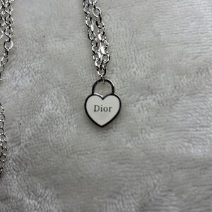 DIOR Beauty VIP gift Heart lock necklace